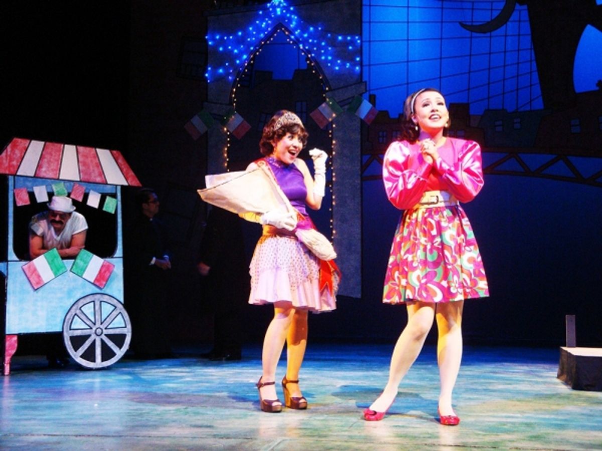 Liesl Batucan and Cris Villonco at 